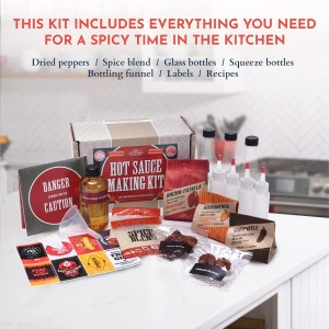 Hot sauce making kit "DIY Hot Sauce Kit"